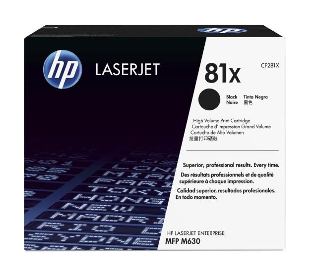 135211 HP CF281X Toner HP CF281X 25K sort Toner LaserJet M605/ M606/ M625/ M630